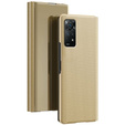 Θήκη για Xiaomi Redmi Note 11 Pro 4G / 5G, Clear View, χρυσή