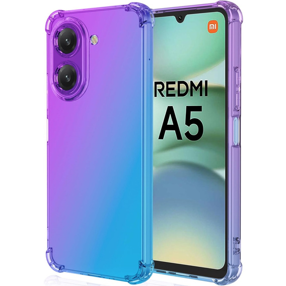 θήκη για το Xiaomi Redmi A5, Gradient Dropproof, Μωβ / μπλε