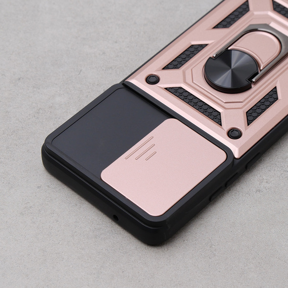 Θήκη για Motorola Edge 40 Neo, CamShield Slide, ροζ rose gold