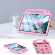 Παιδική θήκη για Samsung Galaxy Tab S10+ Plus, Cute Patterns, με βάση, ροζ