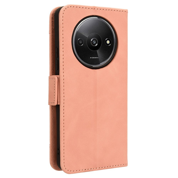 Θήκη με πτερύγιο για Xiaomi Redmi A3, Card Slot, ροζ