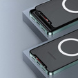 θήκη προστασίας κάμερας για το Samsung Galaxy S23, CamShield MagSafe, διαφανής / πράσινη