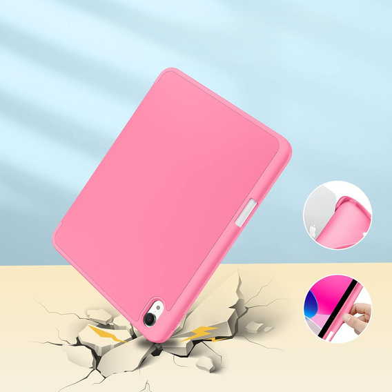 Θήκη για iPad 11" 2025 A16 (11 gen.) / iPad 10.9" 2022 (10 gen.), Smartcase, ροζ