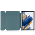 Θήκη πληκτρολογίου για Samsung Galaxy Tab A9+, Rotary 360° Leather, σκούρα πράσινη