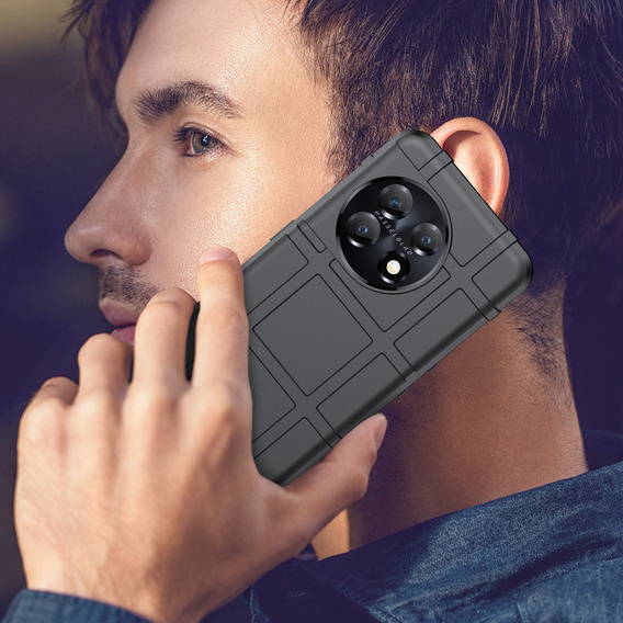 Θήκη για OnePlus 11 5G, Rugged Shield, μαύρη