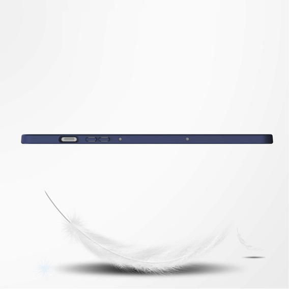 Θήκη για Samsung Galaxy Tab S10 Lite / S10 FE / S9 FE, Smartcase Hybrid, με χώρο για γραφίδα, σκούρο μπλε
