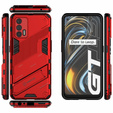 Θήκη για Realme GT 5G, Military kickstand, μπλε