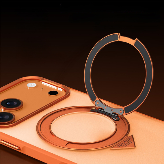 SULADA Magnetic Matte - Θήκη MagSafe με βάση στήριξης για iPhone 17 Pro Max