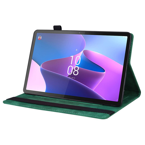 θήκη για Lenovo Tab P11 Pro Gen 2 TB132FU TB132XU 11.2", Classic, με υποδοχή γραφίδας, πράσινη