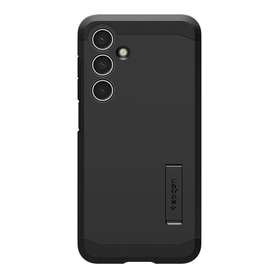 θήκη Spigen για Samsung Galaxy S24 FE, Tough Armor Mag Mag MagSafe, μαύρη + μετριασμένο γυαλί 9H