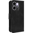 Θήκη με πτερύγιο για Oppo Reno 13, Card Slot, μαύρη