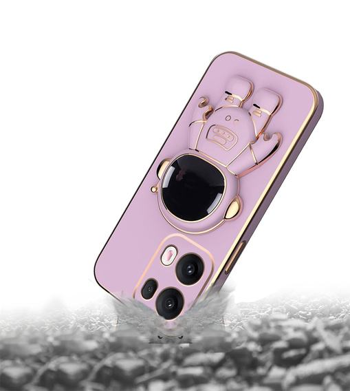Θήκη για Oppo Reno 13 Pro, Astronaut, μωβ