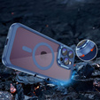 Θήκη για iPhone 14 Pro, ERBORD Impact Guard, MagSafe, μπλε