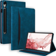 θήκη για Samsung Galaxy Tab S10 FE+ Plus, Classic, με υποδοχή γραφίδας, μπλε