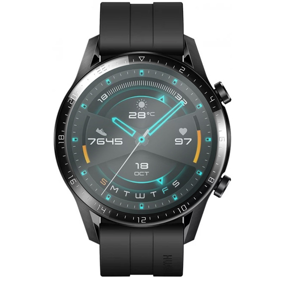 2x υβριδικό γυαλί ERBORD για Huawei Watch GT 2 46MM