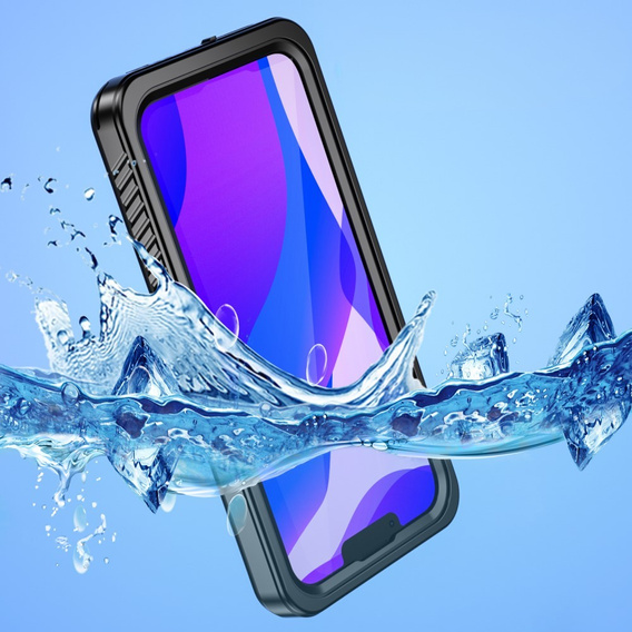 Αδιάβροχη θήκη IP68 για το iPhone 13, μαύρη