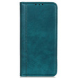 θήκη με πτερύγιο για Xiaomi 15 Ultra, Split Leather, πράσινη