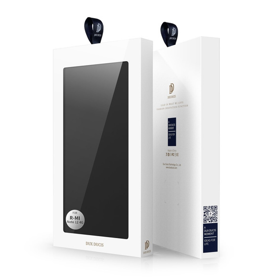 Dux Ducis Θήκη για Xiaomi Redmi Note 12 4G, Skinpro, μαύρη