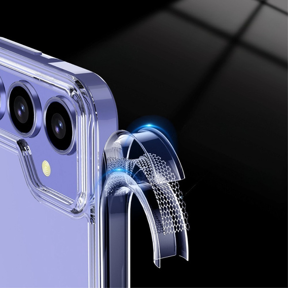 Θήκη για Samsung Galaxy A55 5G, Fusion Hybrid, για MagSafe, διαφανής