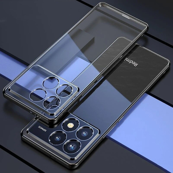 Θήκη για Xiaomi Poco F6 Pro, Frame Case, μαύρη