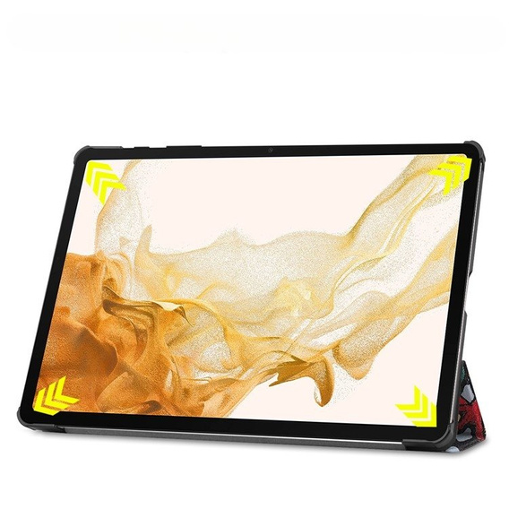 Θήκη για Samsung Galaxy Tab S9 Plus, Smartcase, graffiti