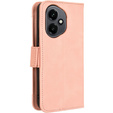 Θήκη με πτερύγιο για Honor 400 5G, Card Slot, ροζ