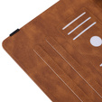 θήκη για το Lenovo Tab M11, Butterfly, καφέ
