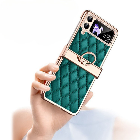 Θήκη για Samsung Galaxy Z Flip 4 5G, Rhombus Grid