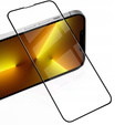 2x Μετριασμένο γυαλί για iPhone 13 Pro Max, ERBORD 3D πλήρης οθόνη