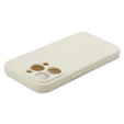 Θήκη για iPhone 15 Pro, Silicone Lite, κρεμ χρώματος