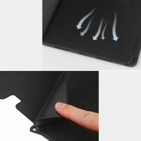 Θήκη για Lenovo Tab M11, Business Card and Pen Slot, μαύρη