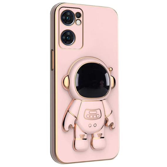 Θήκη για Oppo Reno 7 5G, Astronaut, ροζ