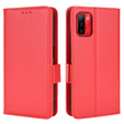 Θήκη με πτερύγιο για Ulefone Note 12P, Wallet Litchi Magnet, κόκκινη