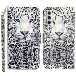 Θήκη με πτερύγιο για Samsung Galaxy A35 5G, Wallet, Leopard