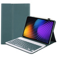 Θήκη με πληκτρολόγιο bluetooth για Xiaomi Pad 7 / 7 Pro, πράσινο