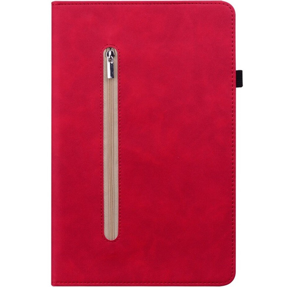Θήκη για Lenovo Tab M9, Wallet Pen Slot, κόκκινη
