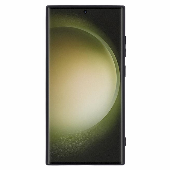 Θήκη για Samsung Galaxy S24 Ultra, Silicone Lite, μαύρη