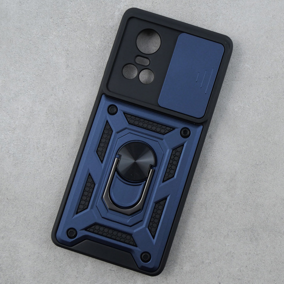 Θήκη για Oppo Reno 10 / 10 Pro, CamShield Slide, μπλε