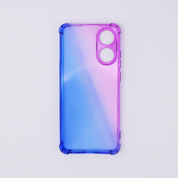 θήκη για το Oppo A78 4G, Gradient Dropproof, Μωβ / μπλε