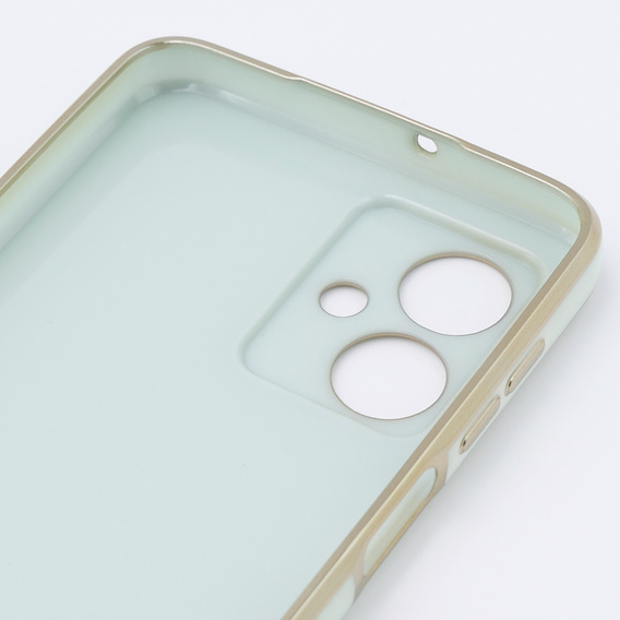 Θήκη για Motorola Moto G54 5G, Glamour CamShield, μέντας