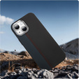 Θήκη για iPhone 13, ανθρακονήματα MagSafe, μαύρο / μπλε