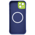 Θήκη για iPhone 15 Plus, ERBORD Armor Mag, μπλε