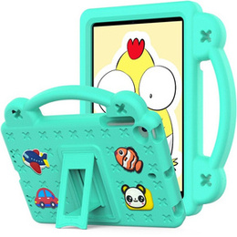 Παιδική θήκη για iPad mini 7.9" 2019/2015/2014/2013/2012 (5/4/3/2/1 gen.), Cute Patterns, με βάση, πράσινη