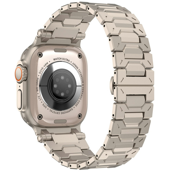 Βραχιόλι για Apple Watch 1/2/3/4/5/6/7/8/9/10/SE/ULTRA/ULTRA 2 42/44/45/46/49MM, Τιτάνιο