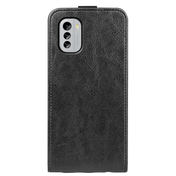 Θήκη με πτερύγιο για Nokia G60 5G, Flip, μαύρη