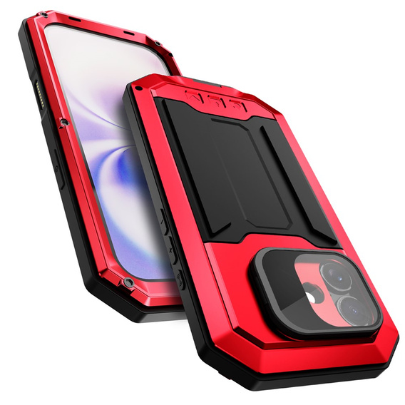 Θήκη R-JUST με προστατευτικό οθόνης και βάση για iPhone 17