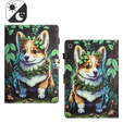 Θήκη για Samsung Galaxy Tab S6 Lite 2022 / 2020, με πτερύγιο, corgi dog