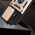 Θήκη για Xiaomi Poco F5 Pro, CamShield Slide, χρυσός