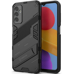 Θήκη για Samsung Galaxy M13 4G, Military kickstand, μαύρη