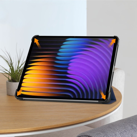 Θήκη για Xiaomi Pad 7 / Xiaomi Pad 7 Pro, Smartcase, σκούρο μπλε